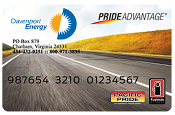 Pacific Advantage card