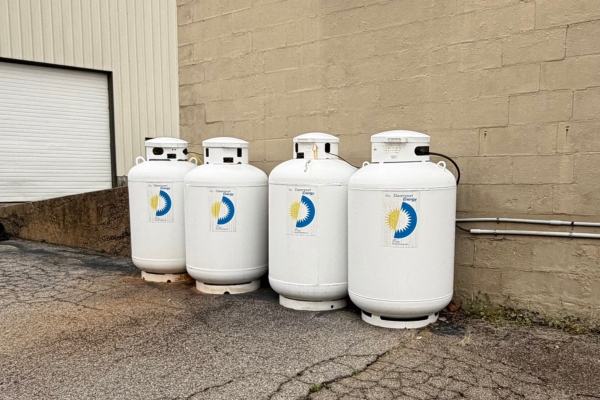 Davenport Energy commercial propane tanks