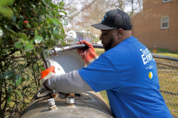 Davenport Energy home propane refill