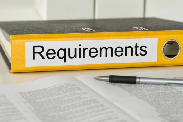 Folder with the label Requirements depicting State and Local Fire Code Requirements