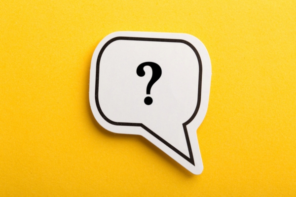 question mark on a speech bubble depicting Commercial Propane Storage Safety FAQs