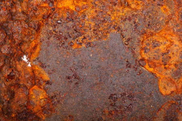 rusty metal depicting corrosion