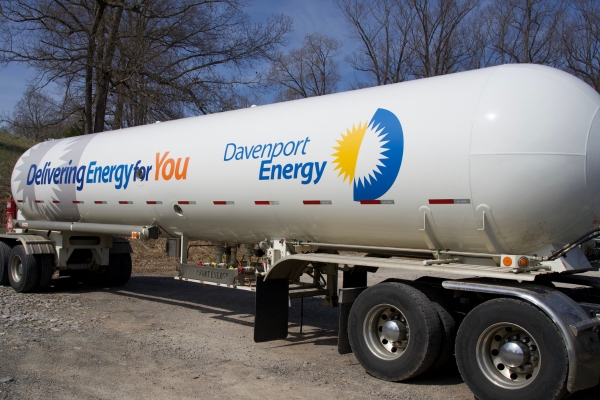 Davenport Energy commercial propane provider