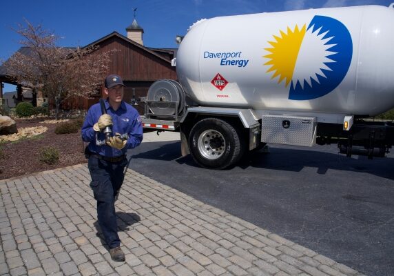 Davenport Energy propane deliver