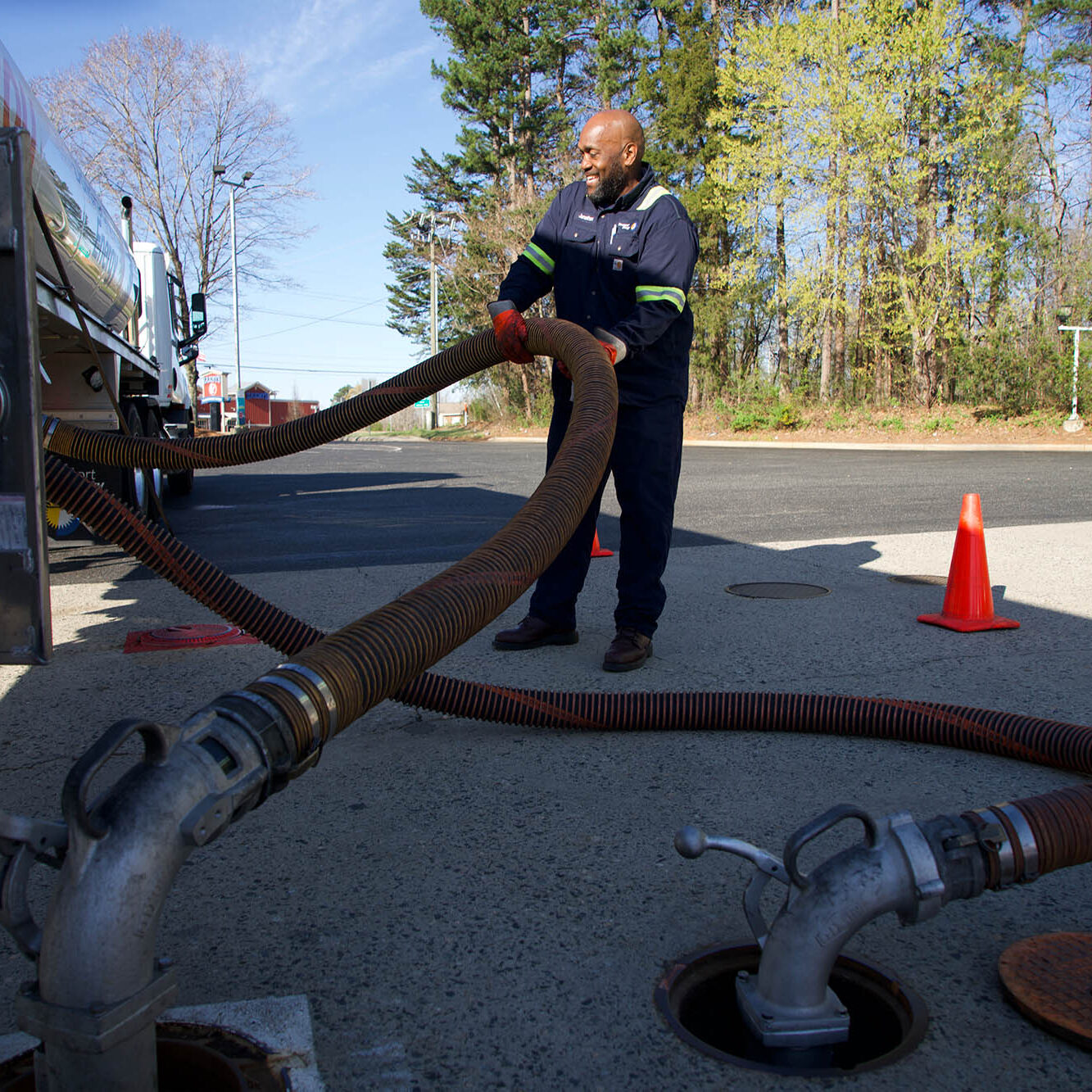 bulk gas delivery