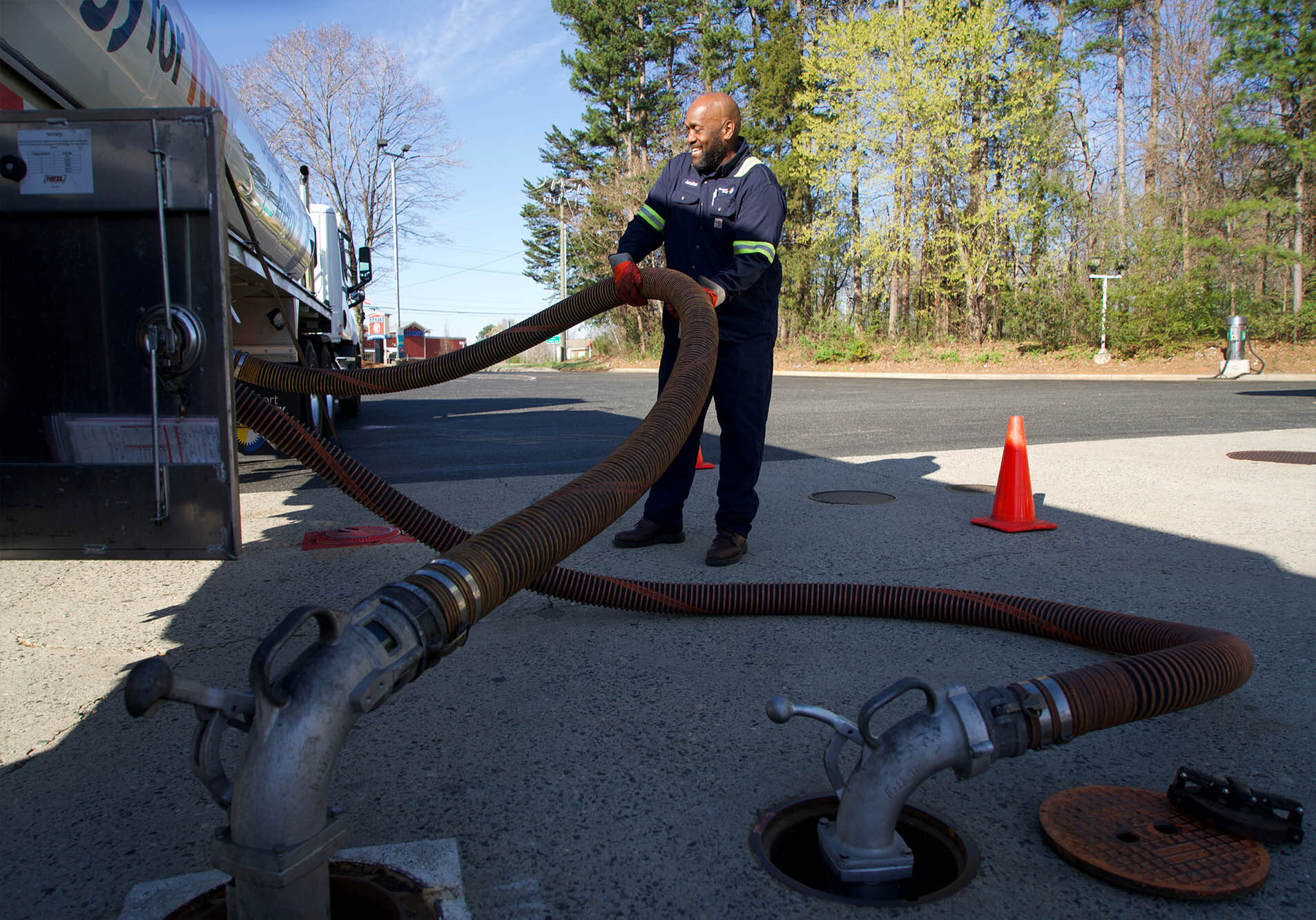 bulk gas delivery