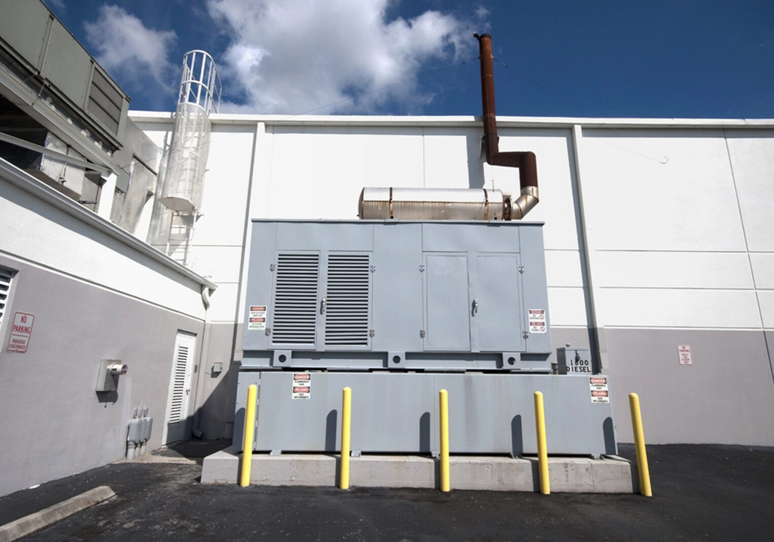 commercial backup power fuel delivery and davenport energy