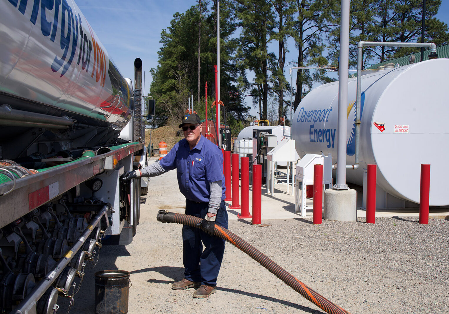 commercial fuel tank and bulk diesel delivery by davenport energy