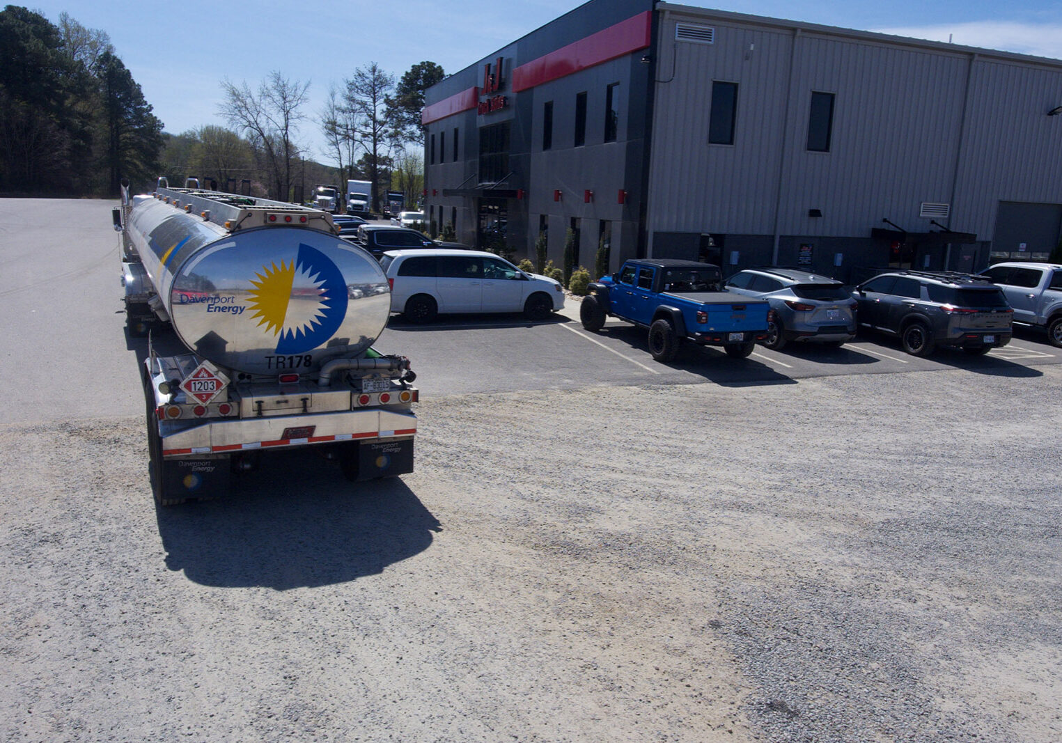 commercial standby power fuel delivery and davenport energy
