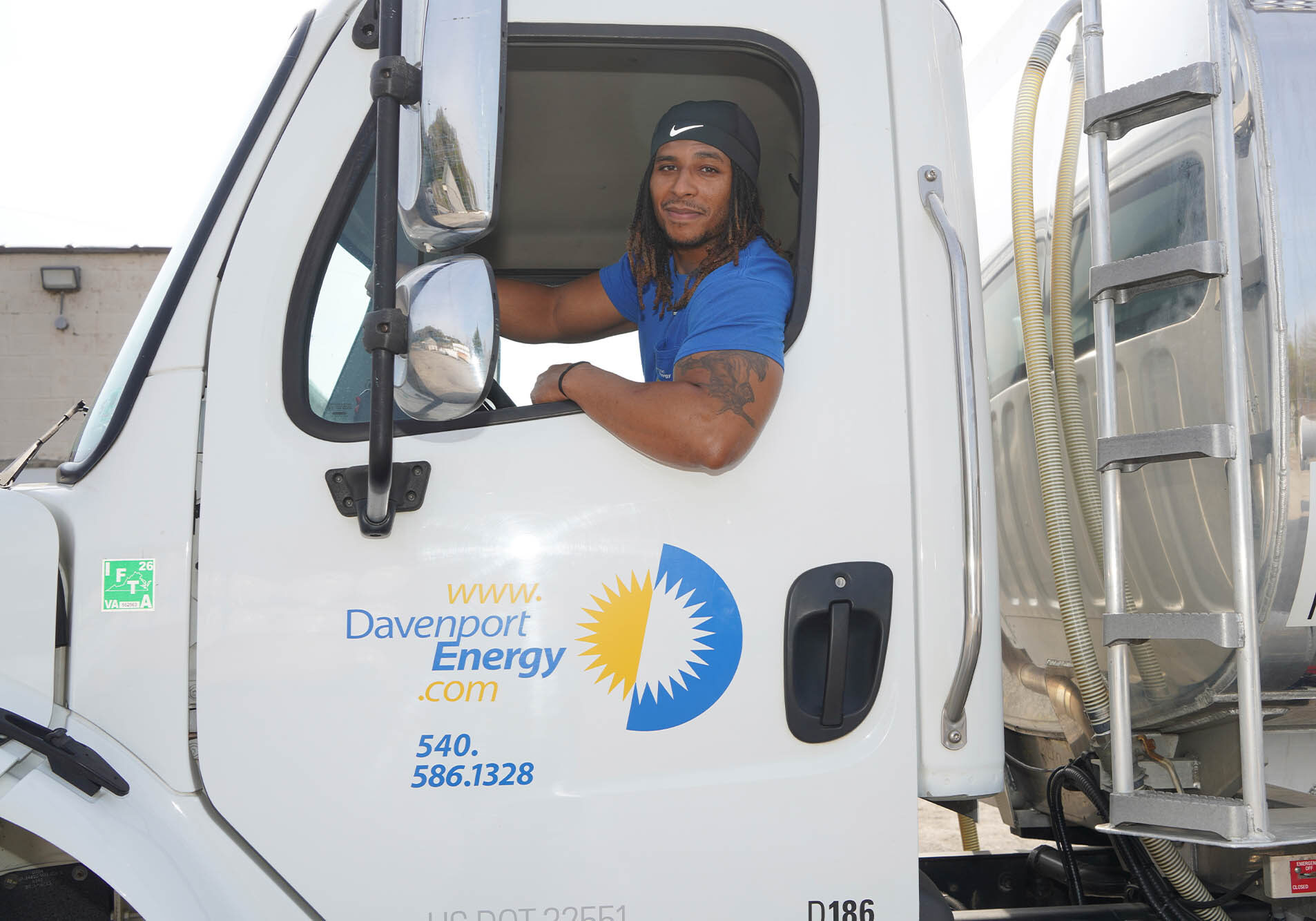 oil delivery company and davenport energy