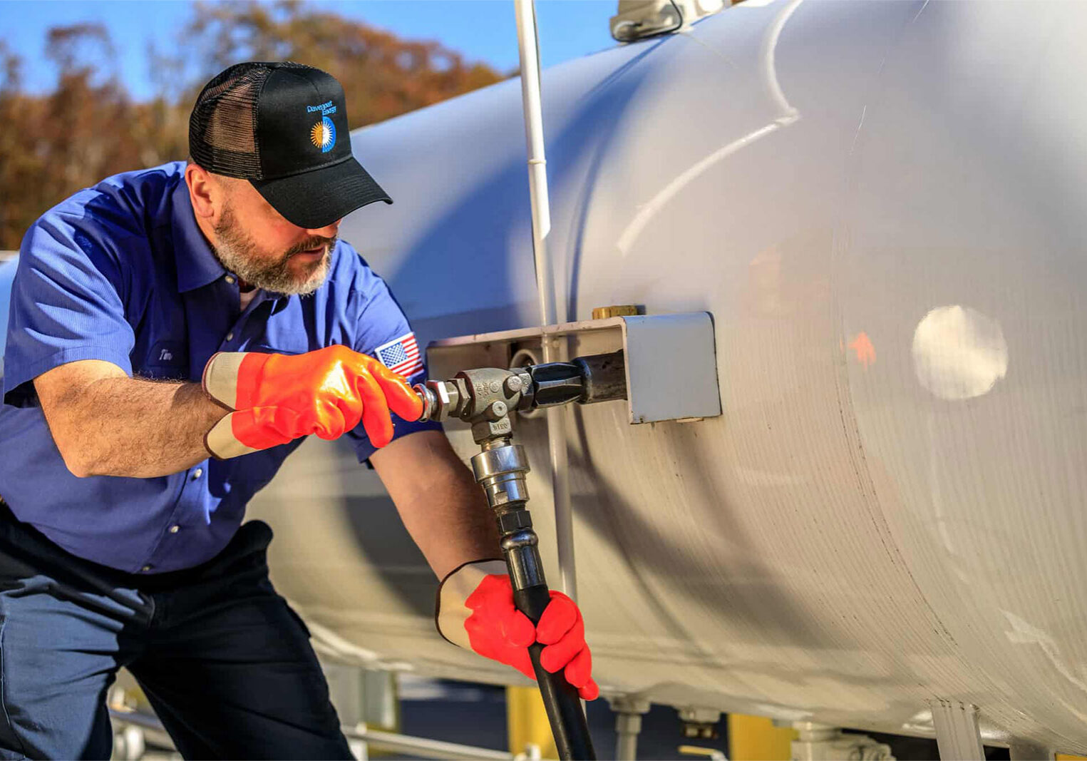 propane autogas and commercial fuel delivery by davenport energy