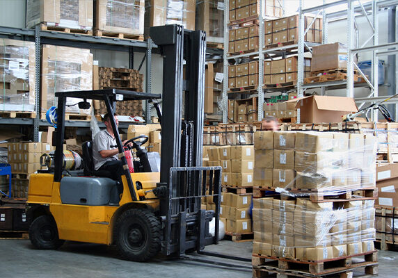 propane forklift and warehouse fuel delivery by davenport energy