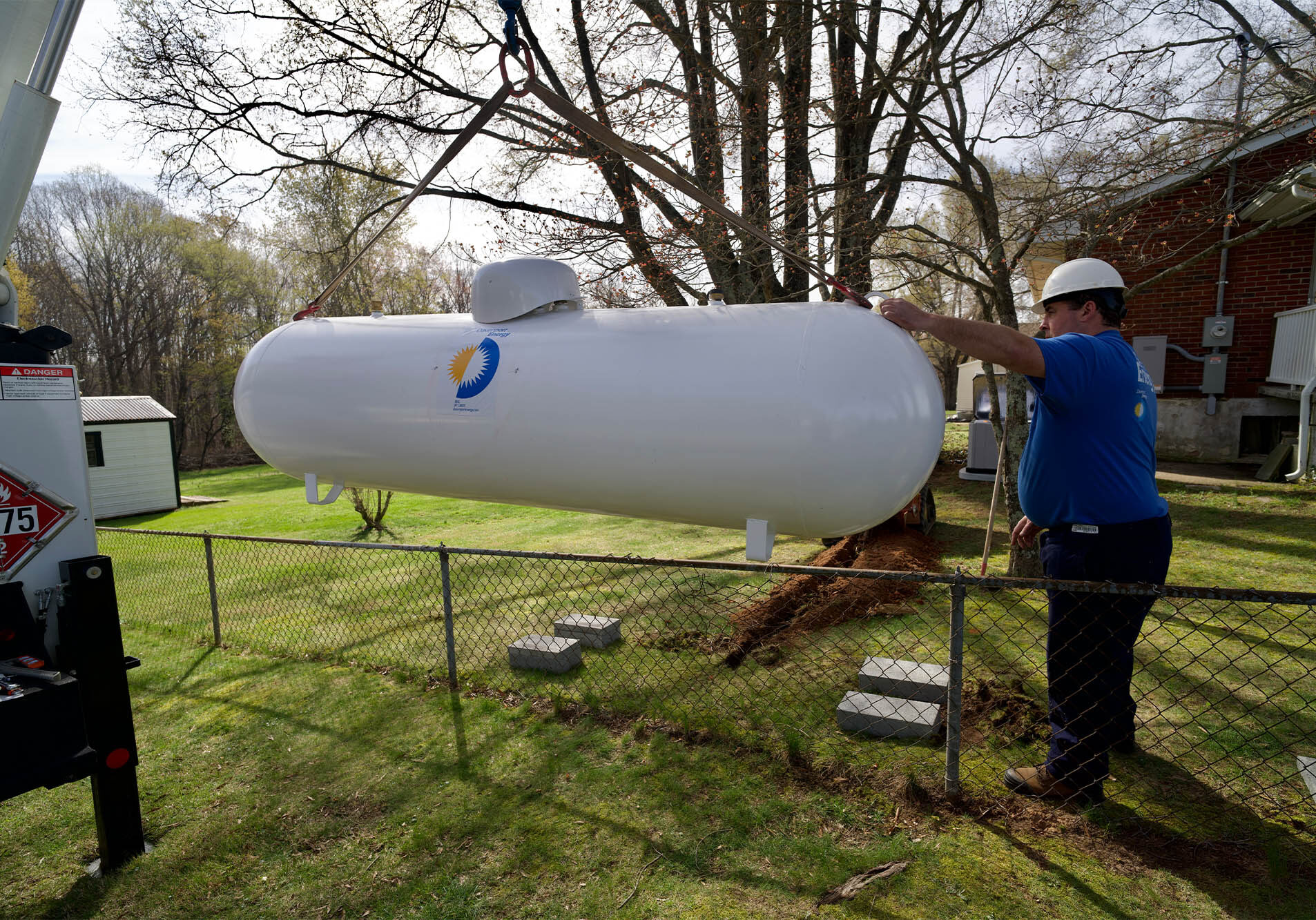 propane tank installation services