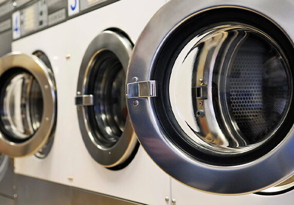 public laundromat in multi-unit housing complex and commercial fuel services